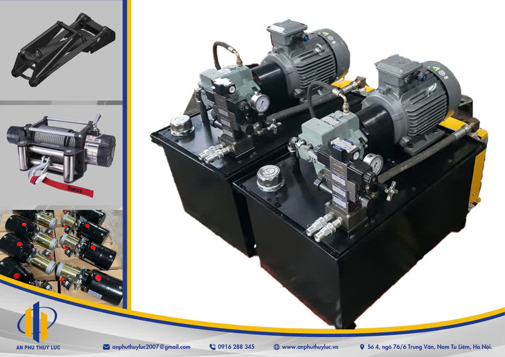 Bộ nguồn thủy lực cho máy ép – máy dập