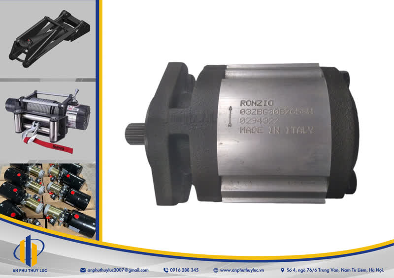 Bơm thủy lực bánh răng RONZIO Z3 Bơm thủy lực bánh răng RONZIO Z3