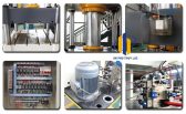 Các linh kiện trong máy ép thủy lực 300 tấn khung chữ H