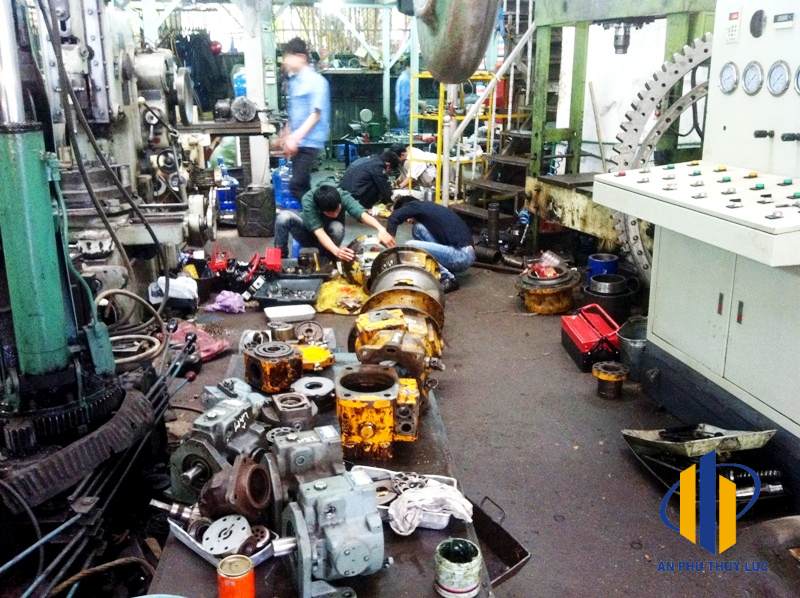 Bơm thủy lực sau một thời gian sử dụng sẽ bị hư hỏng, trục trặc